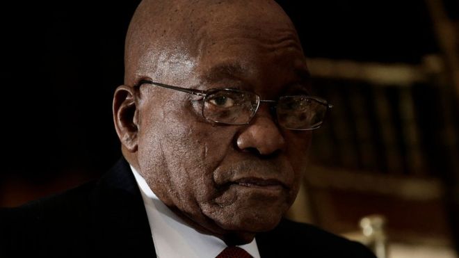 Protests in South Africa over Zuma’s corruption indictment