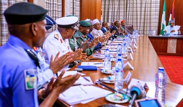 Intensify efforts to eradicate Boko Haram remnants, Buhari charges armed forces